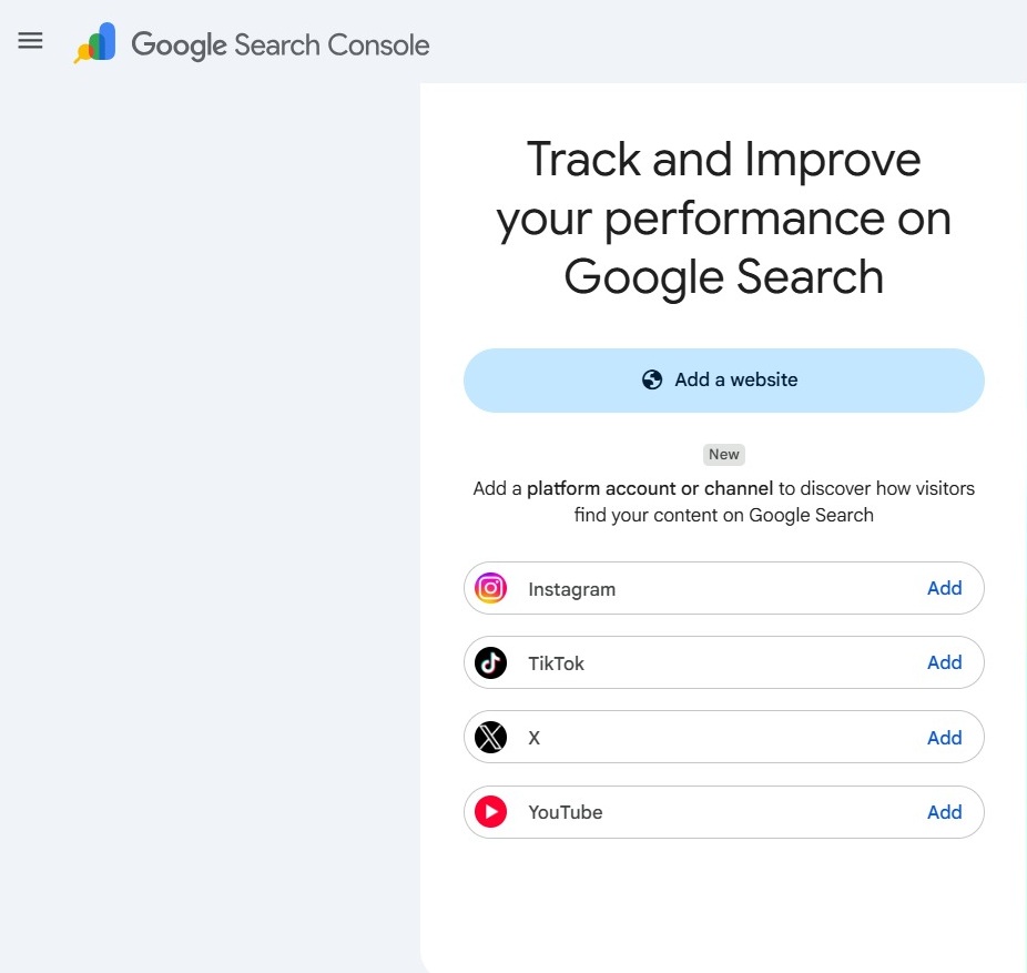New Update Google Search Console