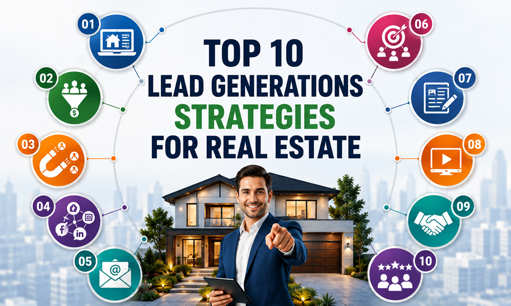 10 Lead Generation Strategies for Real Estate Agents