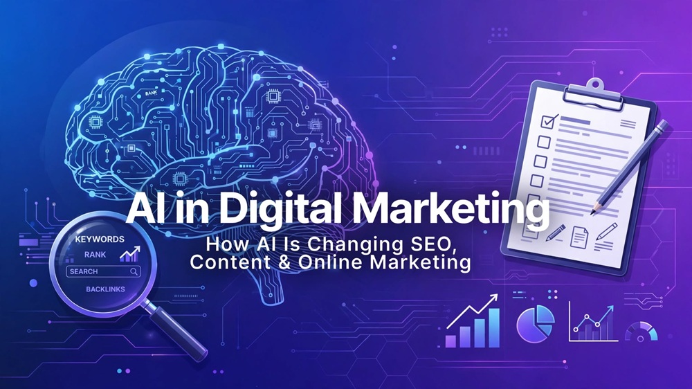 AI in Digital Marketing How AI Is Changing SEO, Content & Online Marketing